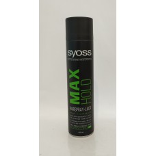 Акція Лак для волосся Syoss Max Hold максимальна фіксація (5) /400мл