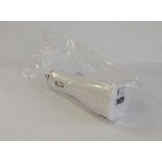 Зарядний пристрій прикурювач(авто) DC12V-USB 5V2A Samsung білий