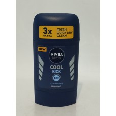 Дезодорант чоловічий сухий Nivea Cool kick /50мл