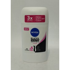 Дезодорант жіночій сухий Nivea Black&white Clear (невидимий захист) для чорного і білого 50мл