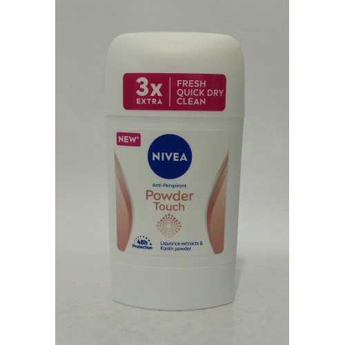 Дезодорант жіночій сухий Nivea Powder touch Ефект пудри 50мл