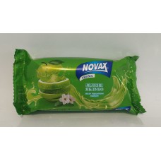 Акція Мило туалетне Novax aroma Зелене яблуко /140гр