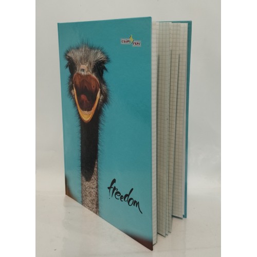 Книга комірна Скат офсет А4 144ар клітинка тверда обкладинка /шт