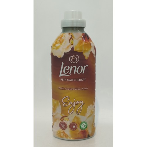 Акція Кондиціонер для білизни Lenor Pеrfume Ванільна орхідея та золотий бурштин /700мл