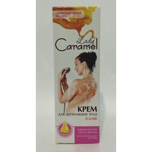 Акція Крем-депілятор Lady Caramel в душі /100мл