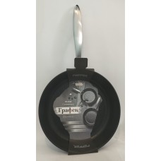Акція Сковорода алюмінієва Pepper PR-2228 Графен покриття Greblon C2 26см*4,8 без кришки (пресов. алюм, антиприг.покр) /шт