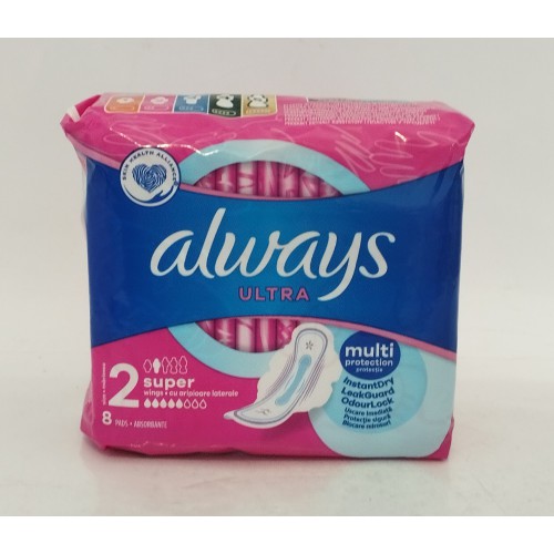Акція Прокладки Always Ultra super /8шт 5*