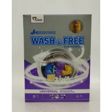 Акція Пральний порошок Wash&Free універсальний з хоз.милом /400гр (Німечина)