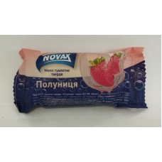 Мило туалетне Novax полуниця /60гр