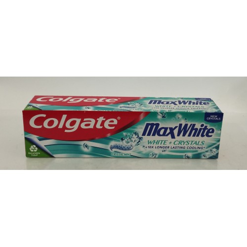 Акція Зубна паста Colgate Max White Кришталева м'ята /75мл