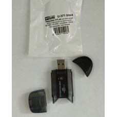 Картрідер USB2.0 ST Lab U-371 black SD /MCC /RS-MMC