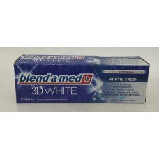 Акція Зубна паста Blend-a-med 3D- White Арктична свіжість /75мл