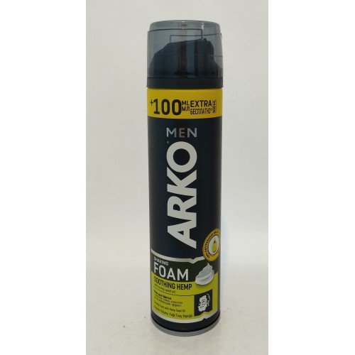 Піна для гоління Arko Soothing Hemp /300мл