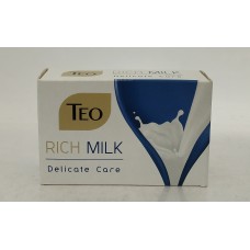 Акція Мило туалетне ТЕО Rich milk Delicate care /90гр картон коричневий