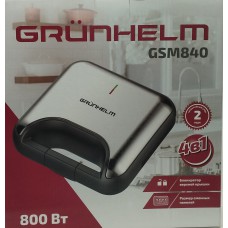 Бутербродниця 4в1 Grunhelm GSМ840 800Вт