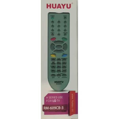 ПДУ TV LG Huayu RM-609CB універсал.