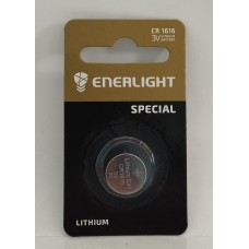 Елемент диск СR1616 Enerlight lithium 3v блістер 1шт