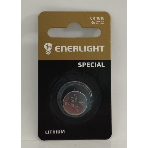 Елемент диск СR1616 Enerlight lithium 3v блістер 1шт