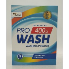 Акція Пральний порошок Pro wash універсальний /400гр