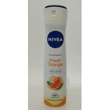 Акція Дезодорант жіночий спрей Nivea Fresh orange (свіжий апельсин) 150мл