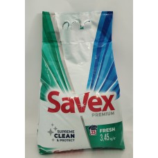 Акція-17% Пральний порошок Savex автомат 2в1 Fresh Ек /3, 45кг