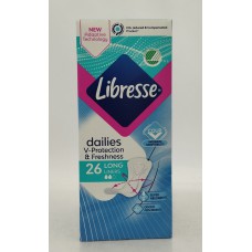 Акція Прокладки щоденні Libresse Daily Fresh Plus Long /26шт**