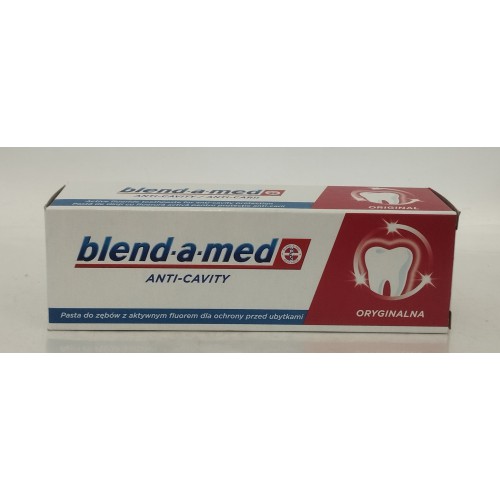 Акція Зубна паста Blend-a-med Анти карієс original /75мл