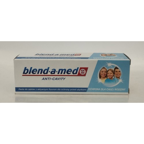 Акція Зубна паста Blend-a-med Анти карієс family protection /75мл