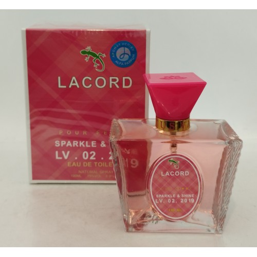 Lotus Valley жіноча туалетна вода Lacord sparkle & shine /100мл