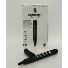 Маркер пермамент.Schneider 163 скошен.чорний 116301 /шт