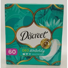 Прокладки щоденні Discreet multiform Deo Водяна лілія /60шт