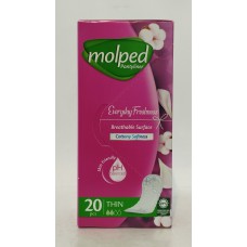 Акція-10% Прокладки щоденні Molped Everyday Freshness cottony softness /20шт**