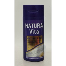 Тонуюча маска для волосся Natura vita шампунь-нейтралізатор жовтизни /150мл