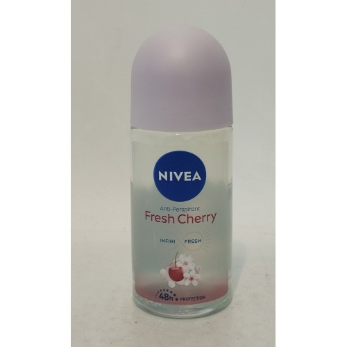 Акція Дезодорант жіночий шарик Nivea Fresh cherry (вишня) 50мл