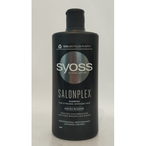 Акція Шампунь Syoss SalonPlex для ослабленого волосся /440мл