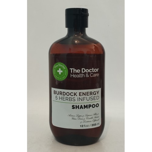 Акція Шампунь The Doctor Healts&Care Burdock energy 5 herb infused (реп'яхова сила) /355мл