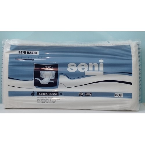 Підгизник для дорослих Seni Basic extra large (4)(130-170см)ЕКО /30шт