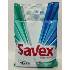 Акція-15% Пральний порошок Savex автомат Fresh Premium /2,25кг