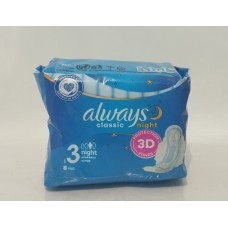 Акція Прокладки Always classic night /10шт******