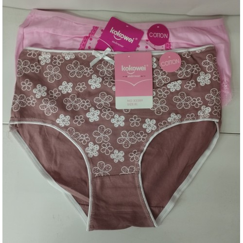 Труси жіночі класичні Kokowei 3042 /3389 cottton 2XL /шт