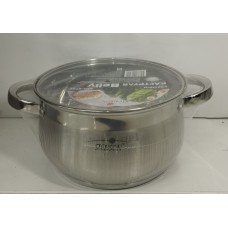 Каструля нержавійка Stenson MH-2721 D22*12см 3,6л /шт
