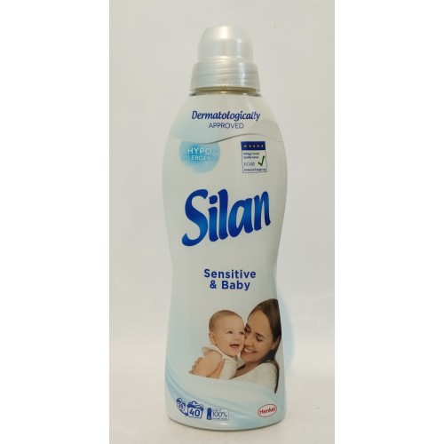 Акція Кондиціонер для білизни Silan Sensitive & Baby /880мл