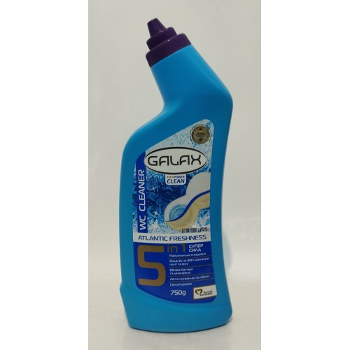 Засіб для туалетів Galax Atlantic freshness 5в1 /750мл