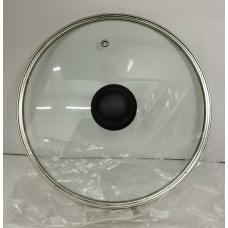 Кришка склянна для кастрюлі сковород. Stenson MH-0634 24см з ручкою /шт