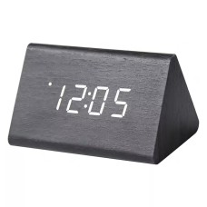 Акція Годинник LED настільний Grunhelm EE0812 (будильник, дата, температура) miniUSB DC+5V, батарейки 3*AАA