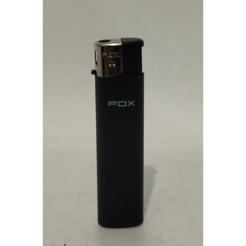 Запальничка п'єзо Fox чорна 189BF /шт