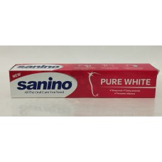 Зубна паста Sanino Pure White відбілювання /90мл