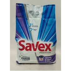 Акція-15% Пральний порошок Savex автомат White & Соlоr Ек /2,25кг