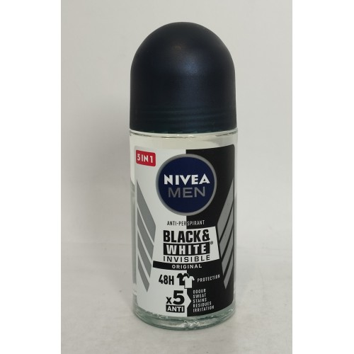 Акція Дезодорант чоловічий куля Nivea Невидимий Original 50мл