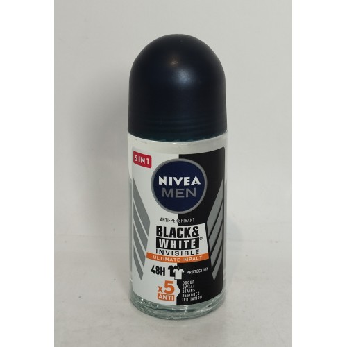 Акція Дезодорант чоловічий куля Nivea Невидимий Ultimate impact 50мл